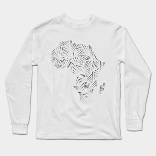 Lines of Africa Long Sleeve T-Shirt